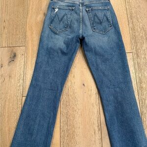 MOTHER Women's Straight Leg Jeans in Blue